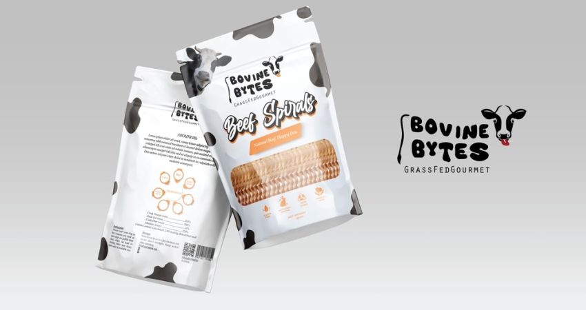 Beef Spirals - Bovine Bytes Premium Beef Chews