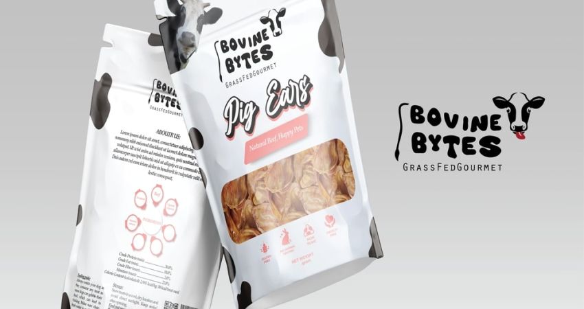 Pig Ears - Bovine Bytes Premium Beef Chews