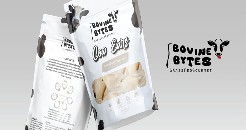 Cow Ears - Bovine Bytes Premium Beef Chews